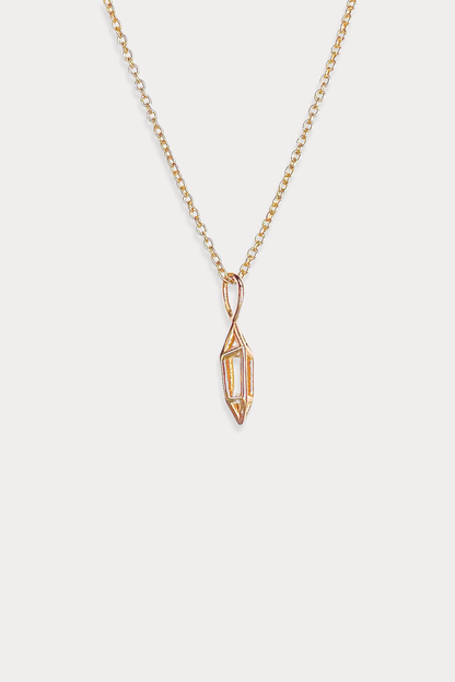 Lil Bit Pendant Necklace in 18K Gold Plated Brass