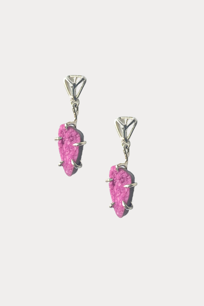 Cobalto Calcite Courage Dangles