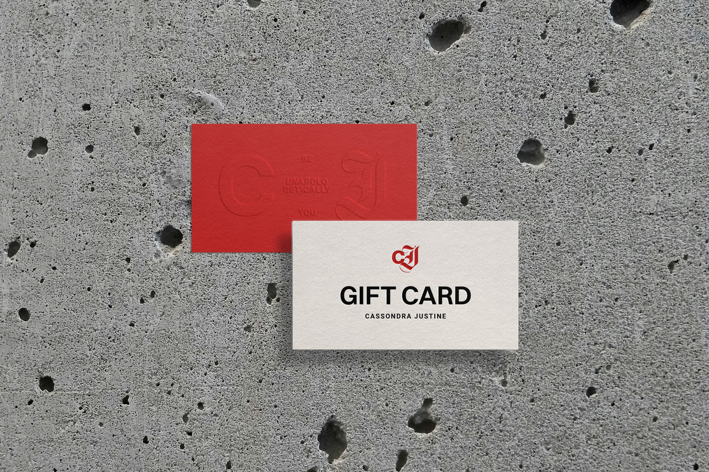 Cassondra Justine Gift Card