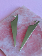 Load image into Gallery viewer, Triangular Stud Earring in Sterling Silver
