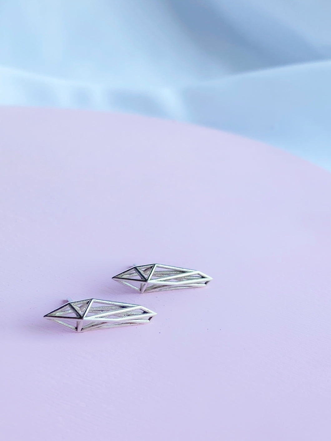 Lil More Stud Earring in Sterling Silver