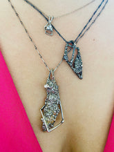 Load image into Gallery viewer, Cassondra Justine Sterling Silver Necklace with CZ 