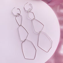 Load image into Gallery viewer, Not Shy Statement Earrings in Sterling Silver